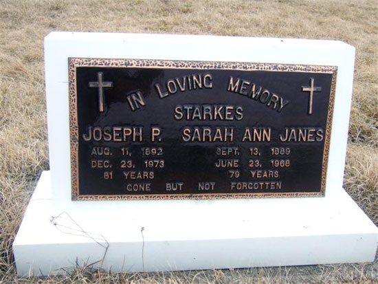 Joseph and Sarah Janes