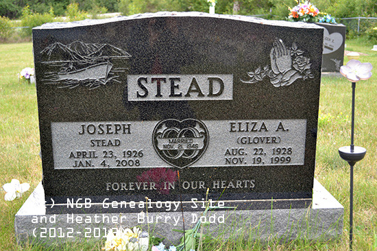 Joseph & Eliza Sread