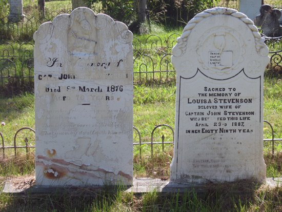 John and Louisa Stevenson