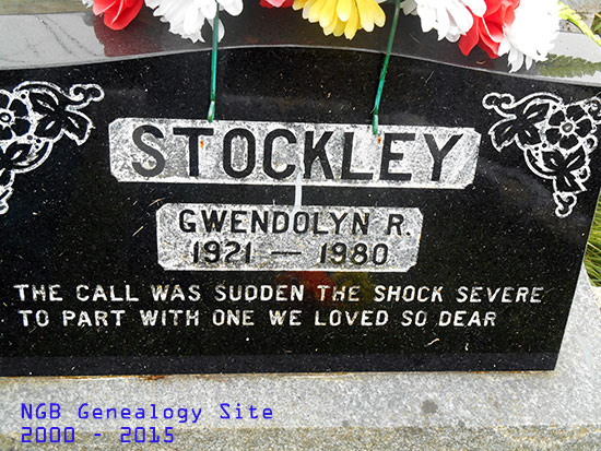 Gwendolyn R. Stockley