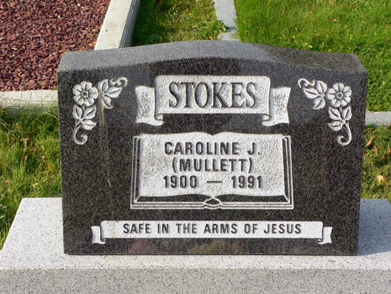 Caroline J. (Mullett) Stokes