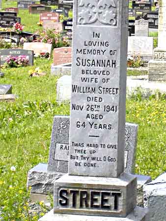 Susannah STREET