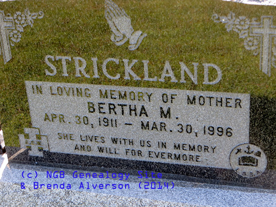 Bertha M. Strickland