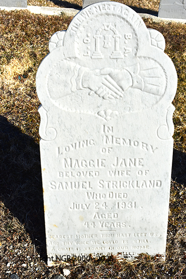 Maggie Jane Strickland