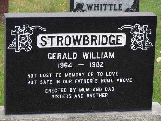 Gerald William Strowbridge