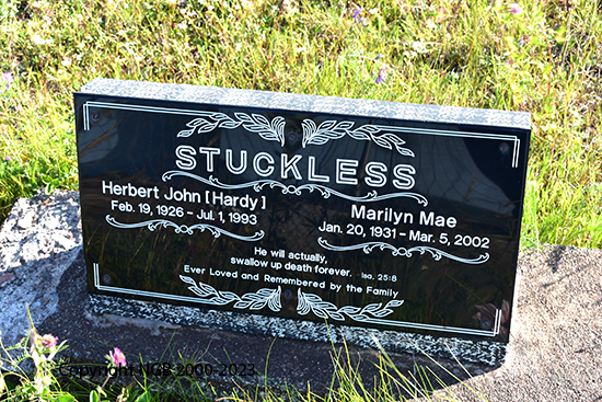 Herbert John & Marilyn Mae Stuckless