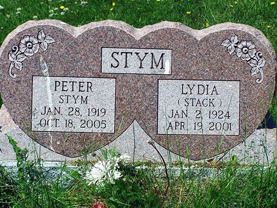 Peter 7 Lydia Stym