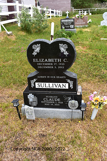 Claude & Elizabeth C. Sullivan