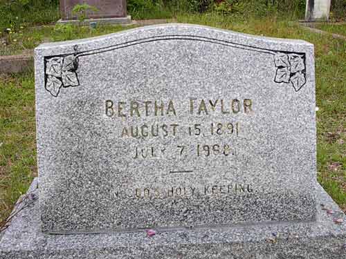 Bertha Taylor