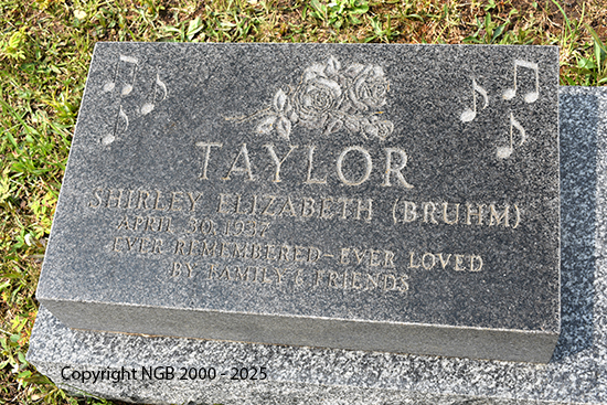 Clyde Gilbert & Shirley Elizabeth  Taylor