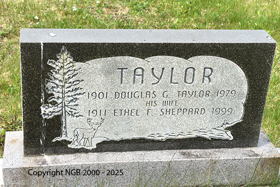 Douglas G. & Ethel F. Sheppard Taylor