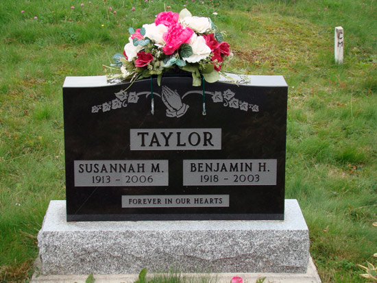 Susannah and Benjamin Taylor