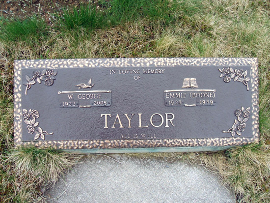 W. George & Emmie Taylor