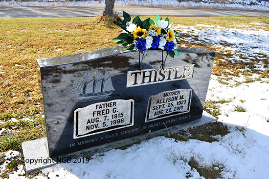 Fred G. & Allison M. Thistle