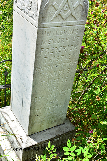 Frederick & Frances Thistle