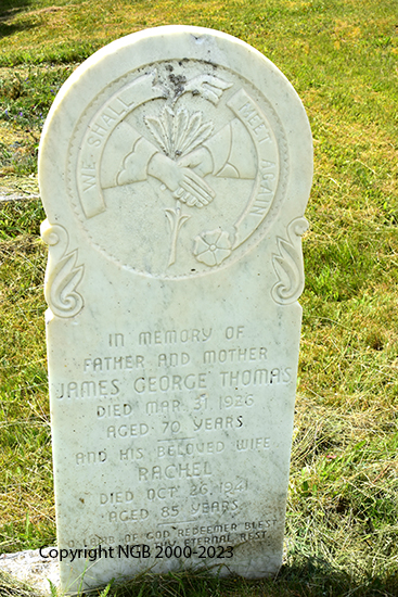 James George & Rachel Thomas