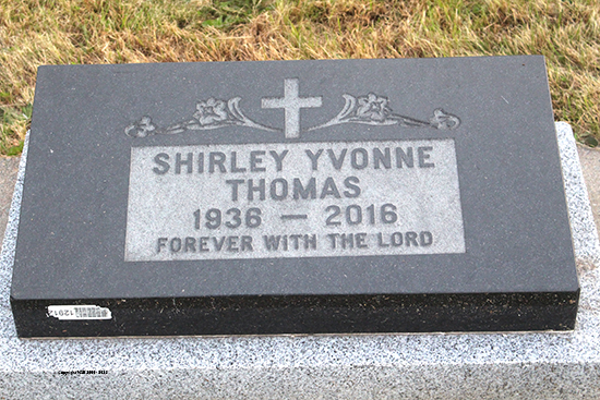 Shirley Yvonne Thomas
