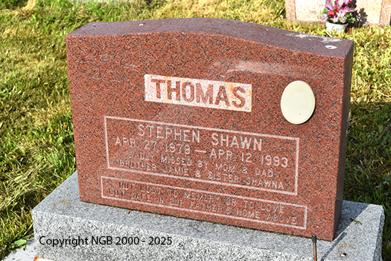 Stephen Shawn Thomas