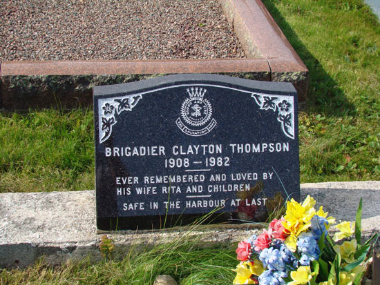 Brigadier Clayton Tho,pson