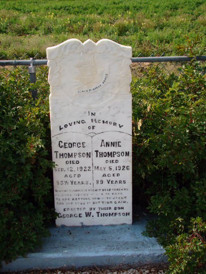 George and Annie Thompson