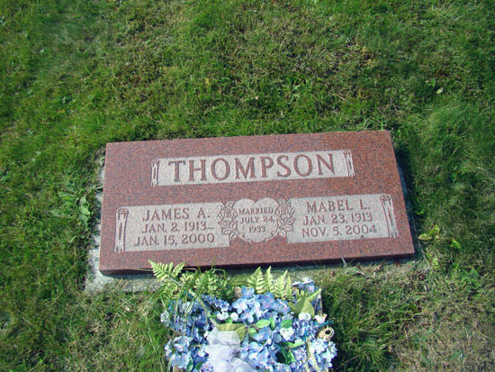 James and Mabel Thompson