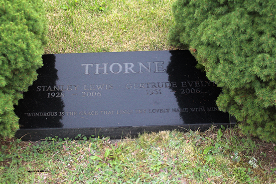 Stanley Lewis & Gertrude Evelyn Thorne
