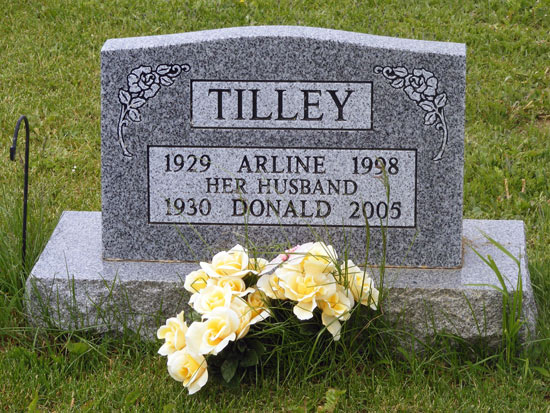 Arline and donald Tilley