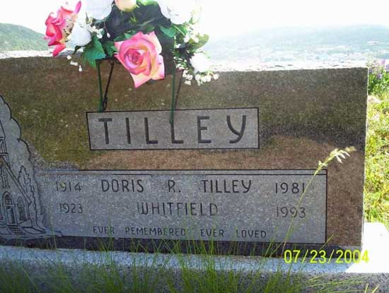 DORIS AND WHITFIELD TILLEY