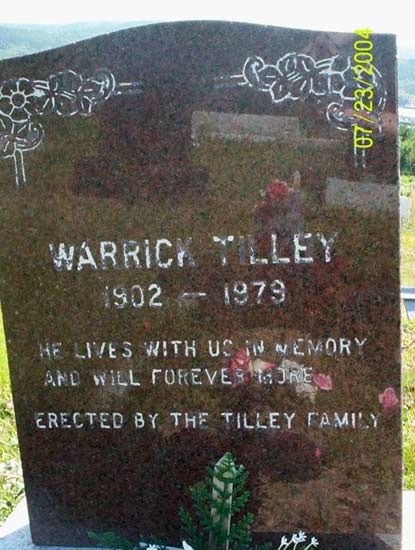 WARWICK TILLEY