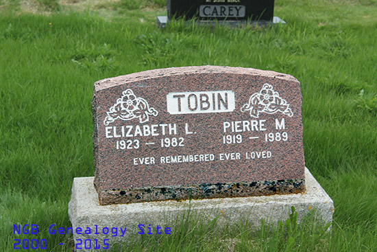 Elizabeth L & Pierre M Tobin
