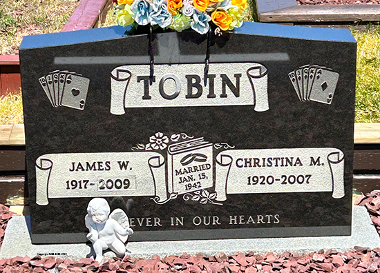 James W. & Christina M. Tobin