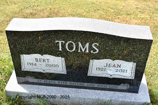 Bert & Jean Toms