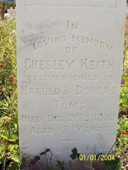 CHESLEY KEITH TOMS