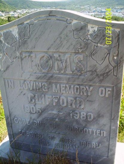 CLIFFORD TOMS