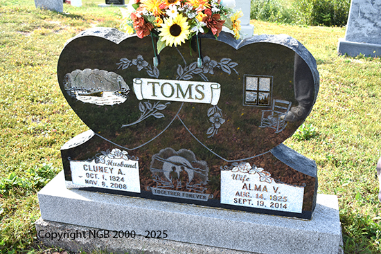 Cluney & Alma Toms