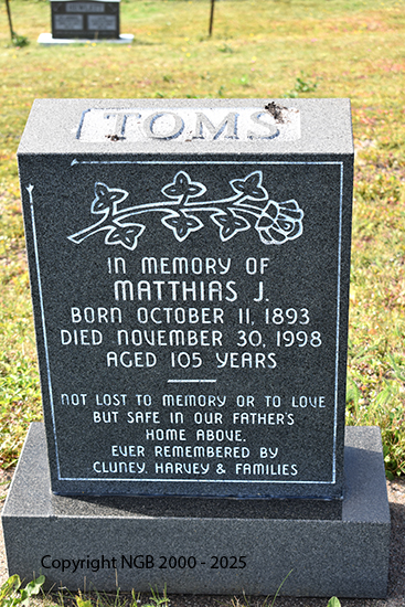 Matthias J. Toms