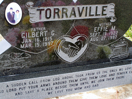 Gilbert G. & Effie M. Torraville