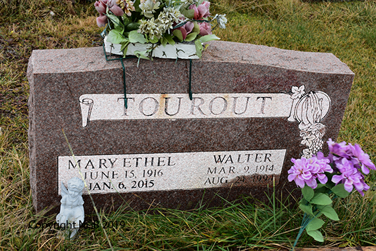 Mary Ethel & Walter Tourout
