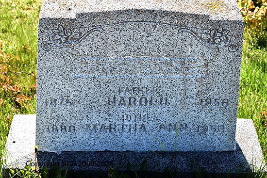 Harold & Martha Ann Unknown