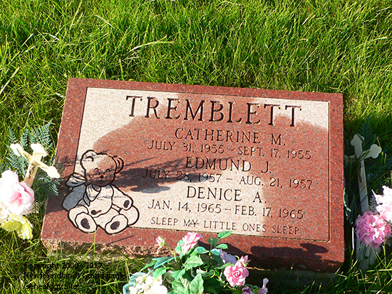 Catherine, Edmund & Denice Tremblett