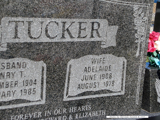 Henry & Adelaide Tucker