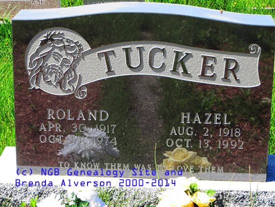 Roland & Hazel Tucker