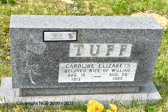 Caroline Elizabeth Tuff