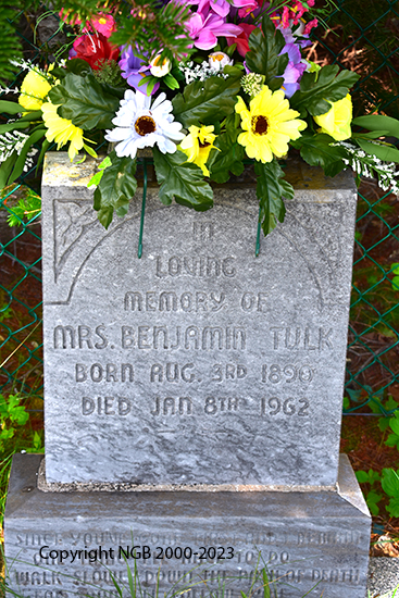 Mrs Benjamin Tulk
