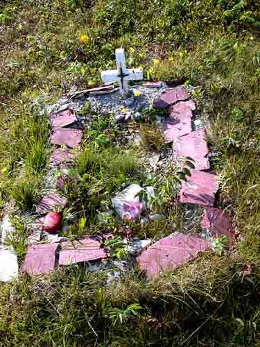 Grave with no Marking