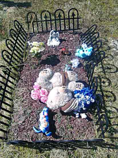 Unmarked Baby's Grave