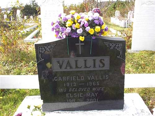 Garfield & Elsie May Vallis