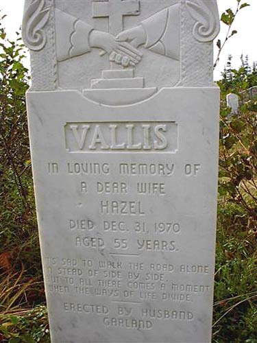 Hazel Vallis