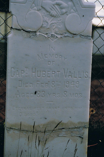 Capt. Hubert Vallis
