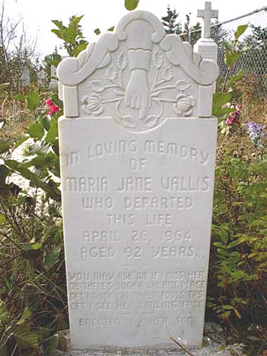 Maria Jane Vallis